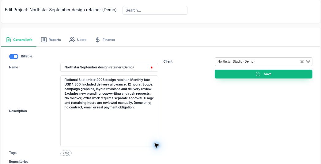 Managing Retainers for Creative Studios